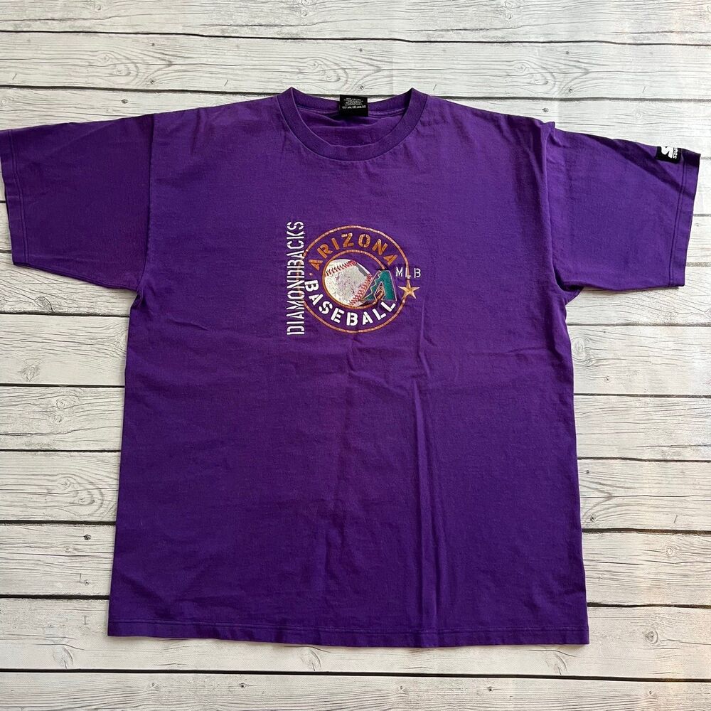 Vintage Arizona Diamondbacks Shirt STARTER MLB Baseball Y2K Made in USA